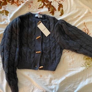 brand new musier caridgan size 38